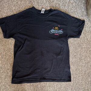 Gildan Black Heavy Cotton T-Shirt